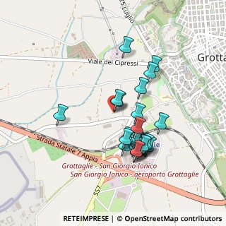 Mappa Via per Monteiasi, 74023 Grottaglie TA, Italia (0.45357)