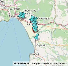 Mappa SS 18 Km 82, 84025 Eboli SA (8.75357)