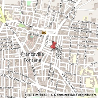 Mappa Via Michele Imperiali, 37, 72021 Francavilla Fontana, Brindisi (Puglia)