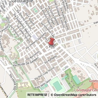 Mappa Via Francesco Cilea, 24, 74023 Grottaglie, Taranto (Puglia)