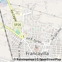 Karte Francavilla Fontana