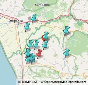 Mappa Contrada Chiusa delle Bufale, 84045 Altavilla Silentina SA, Italia (7.51667)