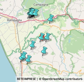Mappa Contrada Chiusa delle Bufale, 84045 Altavilla Silentina SA, Italia (8.77529)