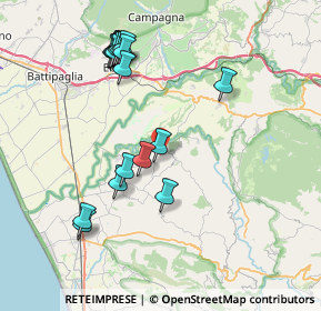 Mappa Contrada Chiusa delle Bufale, 84045 Altavilla Silentina SA, Italia (8.9435)