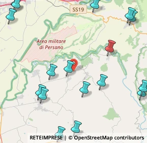 Mappa Contrada Chiusa delle Bufale, 84045 Altavilla Silentina SA, Italia (6.853)