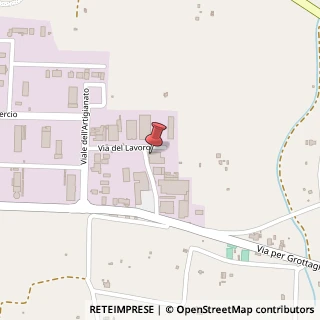 Mappa Piazza del Lavoro, 72021 Francavilla Fontana, Brindisi (Puglia)