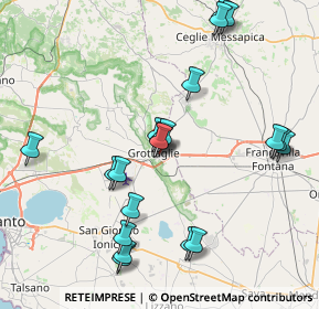 Mappa Via S. Carnevale, 74023 Grottaglie TA, Italia (9.158)