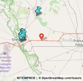 Mappa SS 7 Via Appia, 74023 Grottaglie TA (4.39083)