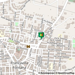 Mappa Via San Vito, 31, 72021 Francavilla Fontana, Brindisi (Puglia)