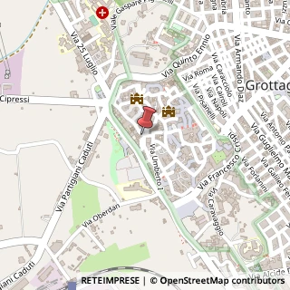 Mappa Piazza Regina Margherita, 7, 74023 Grottaglie, Taranto (Puglia)