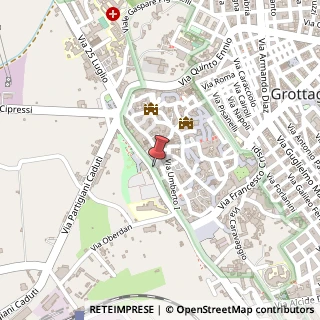 Mappa Via Martiri D'Ungheria, 45, 74023 Grottaglie, Taranto (Puglia)