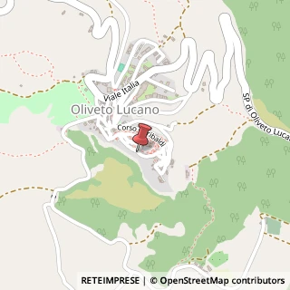 Mappa Via Montebello, n.29, 75010 Oliveto Lucano, Matera (Basilicata)