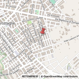 Mappa Via Fratelli Rosselli, 6, 74023 Grottaglie, Taranto (Puglia)
