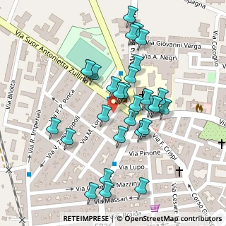 Mappa Via Fumagalli, 72021 Francavilla Fontana BR, Italia (0.12)