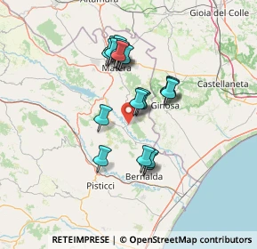 Mappa Ctr. Capoiazzo, 75024 Montescaglioso MT, Italia (12.19)