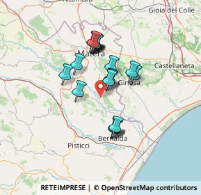 Mappa Ctr. Capoiazzo, 75024 Montescaglioso MT, Italia (11.582)