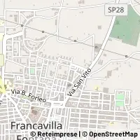 Map Francavilla Fontana