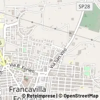 Mapa Francavilla Fontana