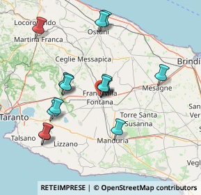 Mappa Via Balestra, 72021 Francavilla Fontana BR, Italia (15.51667)