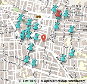 Mappa Via Balestra, 72021 Francavilla Fontana BR, Italia (0.286)