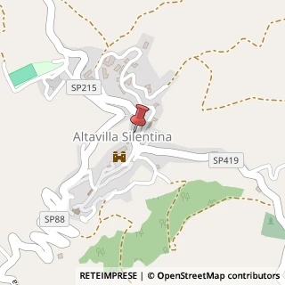Mappa Via Roma, 1-7, 84045 Altavilla Silentina, Salerno (Campania)