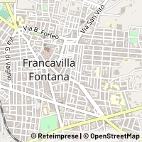 Hartă Francavilla Fontana