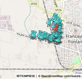 Mappa Ss 7 Appia km 0, 72021 Francavilla Fontana BR, Italia (0.33448)