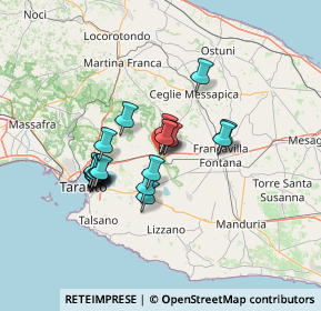 Mappa Via Panini, 74023 Grottaglie TA, Italia (11.2685)