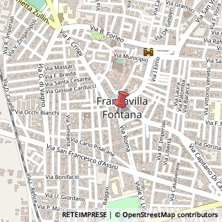Mappa Via Roma,  14, 72021 Francavilla Fontana, Brindisi (Puglia)