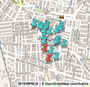 Mappa Via Basile, 72021 Francavilla Fontana BR, Italia (0.1555)