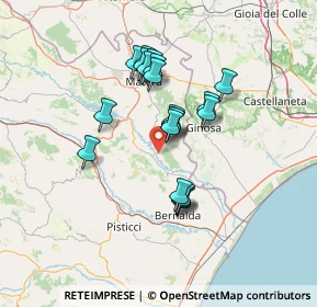 Mappa Contrada giannina, 75024 Montescaglioso MT, Italia (12)