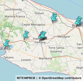 Mappa Via Caduti Via Fani, 72021 Francavilla Fontana BR, Italia (19.93909)