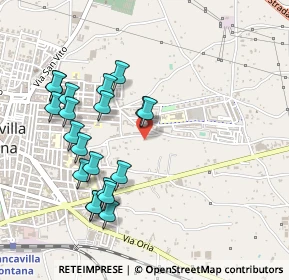 Mappa Via Caduti Via Fani, 72021 Francavilla Fontana BR, Italia (0.536)