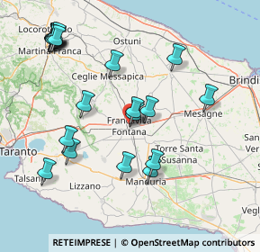 Mappa Vicolo T. Salerno, 72021 Francavilla Fontana BR, Italia (18.696)