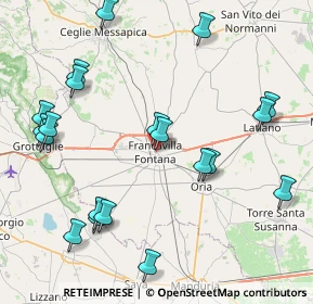 Mappa Vicolo T. Salerno, 72021 Francavilla Fontana BR, Italia (10.4655)