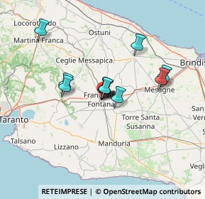 Mappa Via Trento, 72021 Francavilla Fontana BR, Italia (10.64091)