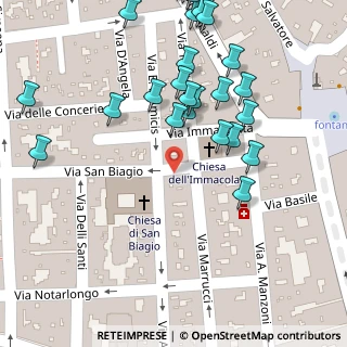 Mappa Via Immacolata, 72021 Francavilla Fontana BR, Italia (0.07857)