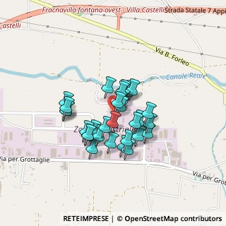 Mappa GHP4+X5, 72021 Francavilla Fontana BR, Italia (0.33333)