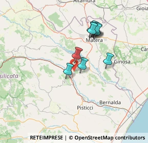 Mappa Contrada Manferrara, 75016 Pomarico MT, Italia (13.28545)