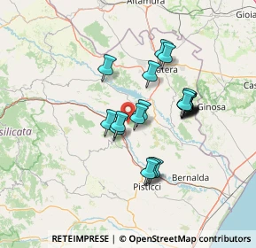 Mappa Contrada Manferrara, 75016 Pomarico MT, Italia (12.2635)