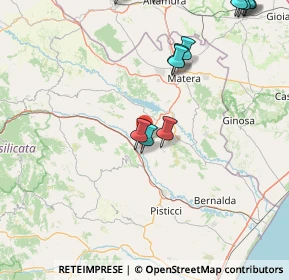 Mappa Contrada Manferrara, 75016 Pomarico MT, Italia (26.744)