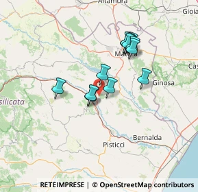 Mappa Contrada Manferrara, 75016 Pomarico MT, Italia (12.43846)