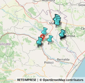 Mappa Contrada Manferrara, 75016 Pomarico MT, Italia (13.0395)