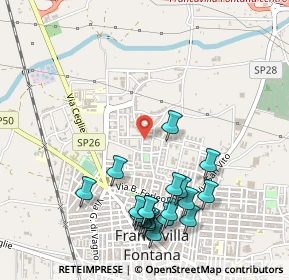 Mappa Via Renato Fucini, 72021 Francavilla Fontana BR, Italia (0.621)