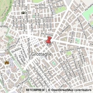 Mappa Via Matteotti, 72, 74023 Grottaglie, Taranto (Puglia)