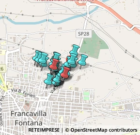 Mappa SP 28, 72021 Francavilla Fontana BR, Italia (0.30667)