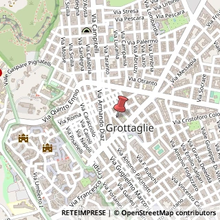 Mappa Via Battisti, 9, 74023 Grottaglie, Taranto (Puglia)