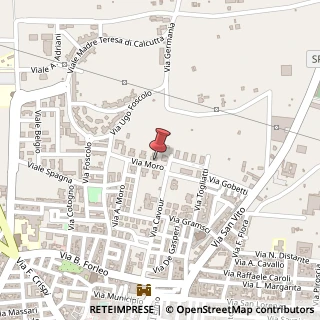 Mappa Via Aldo Moro, 89, 72021 Francavilla Fontana, Brindisi (Puglia)