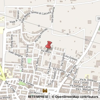Mappa Via Aldo Moro, 84, 72021 Francavilla Fontana, Brindisi (Puglia)