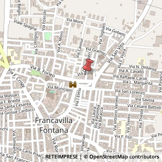 Mappa Spiazzo de fazio 14, 72021 Francavilla Fontana, Brindisi (Puglia)